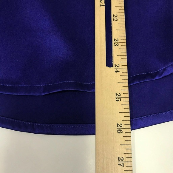 ANTONIO MELANI Royal Blue Sleeveless Blouse - Picture 9 of 9